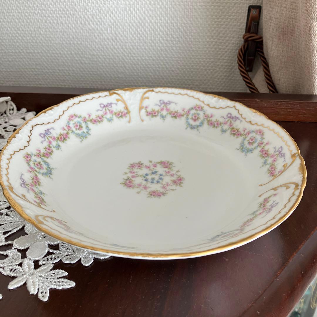 フランスアンティーク　リモージュ　アビランド シュライガー♯330 深皿