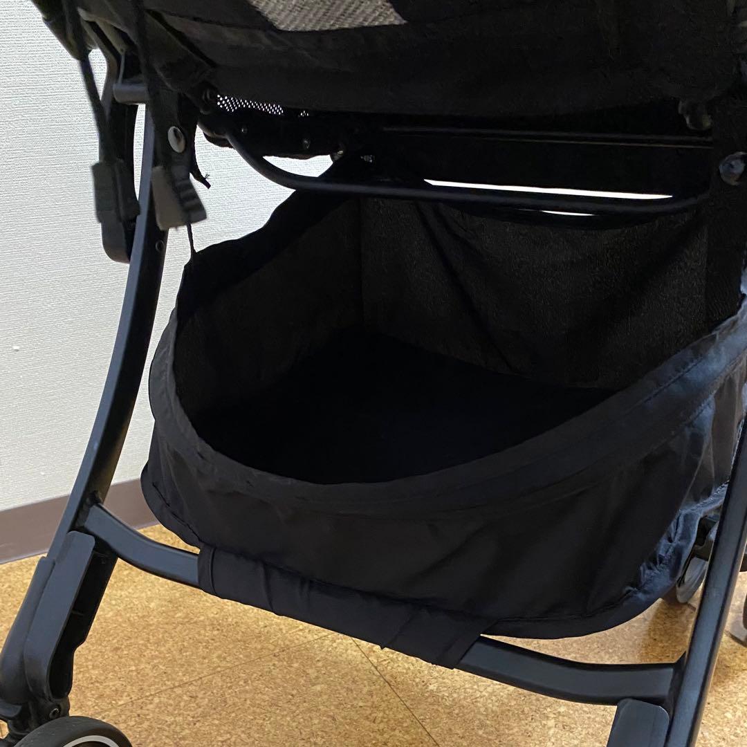 アップリカ ベビーカー ラクーナクッションAB レザー調ハンドル