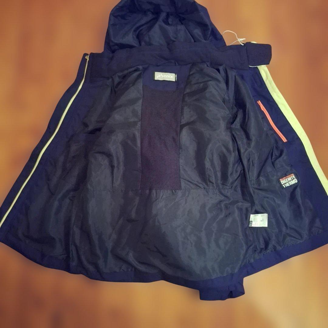 Phenix スキーウェア 女性用 ネイビー/イエロー