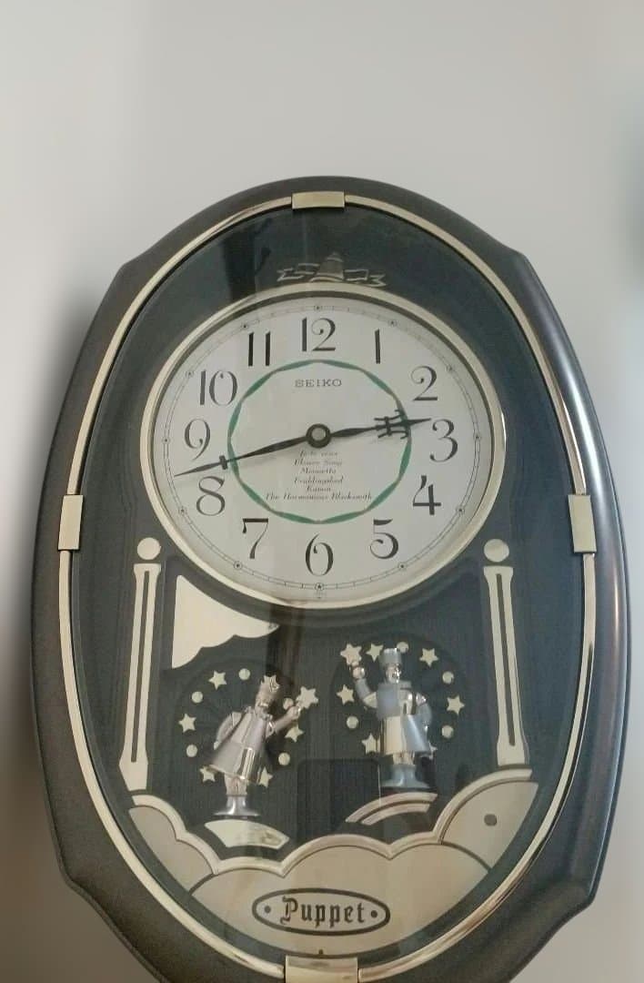 SEIKO メロディ　オーバル　掛け時計　RE524N