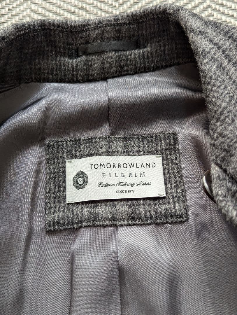 新品　トゥモローランド　ウールトレンチコート