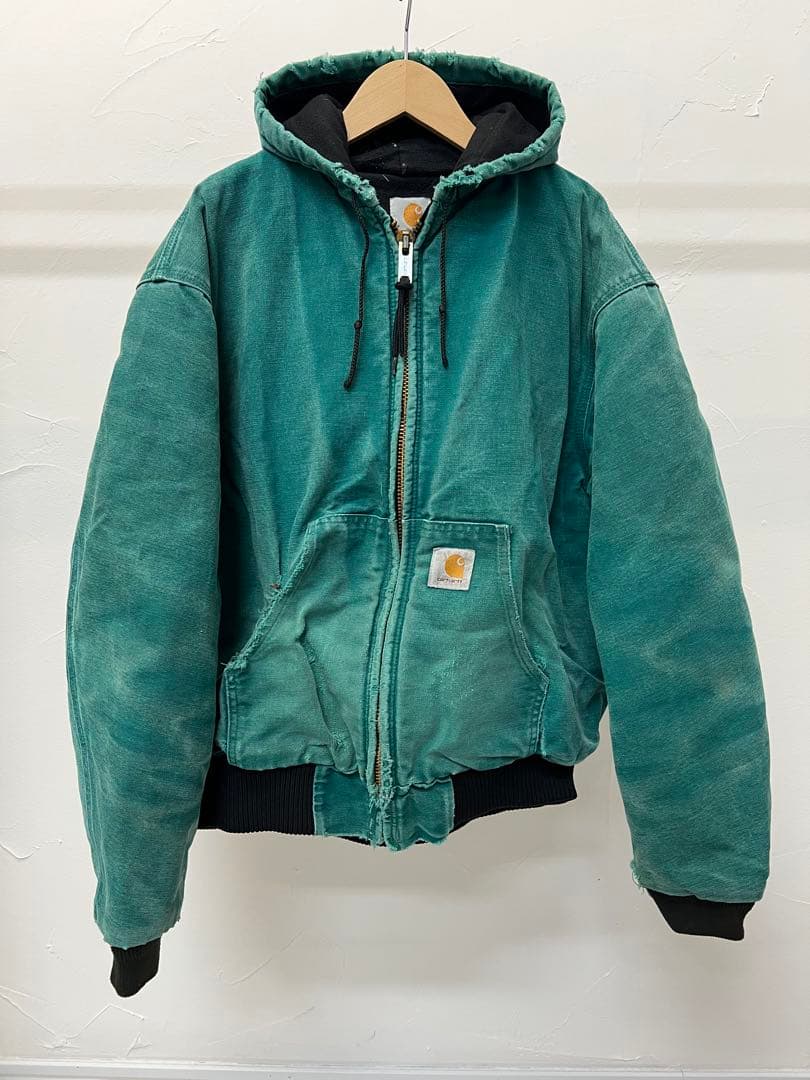 Z*L様 carhartt アクティブジャケット　エメラルドグリーン