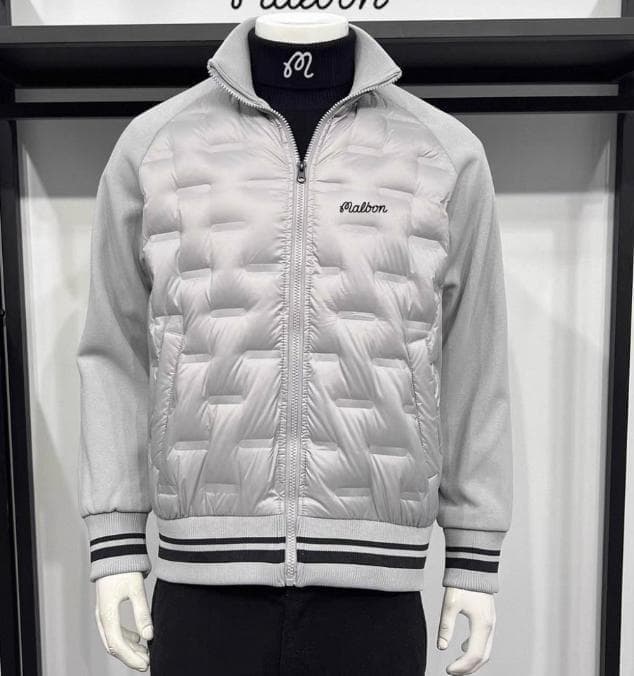 ⛳MALBON⛳ 韓国 冬用 ゴルフ ダウンジャケット メンズ 防寒 美品