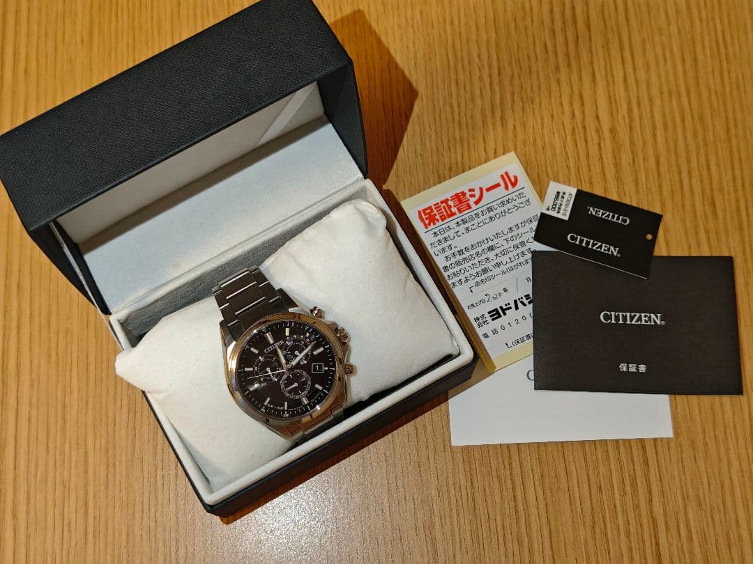 CITIZEN 腕時計 アテッサ AT3050-51E E610-S104203