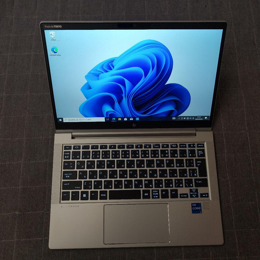 2024年2月 日本製 超美品 HP 爆速 13世代i7 32GB 512GB