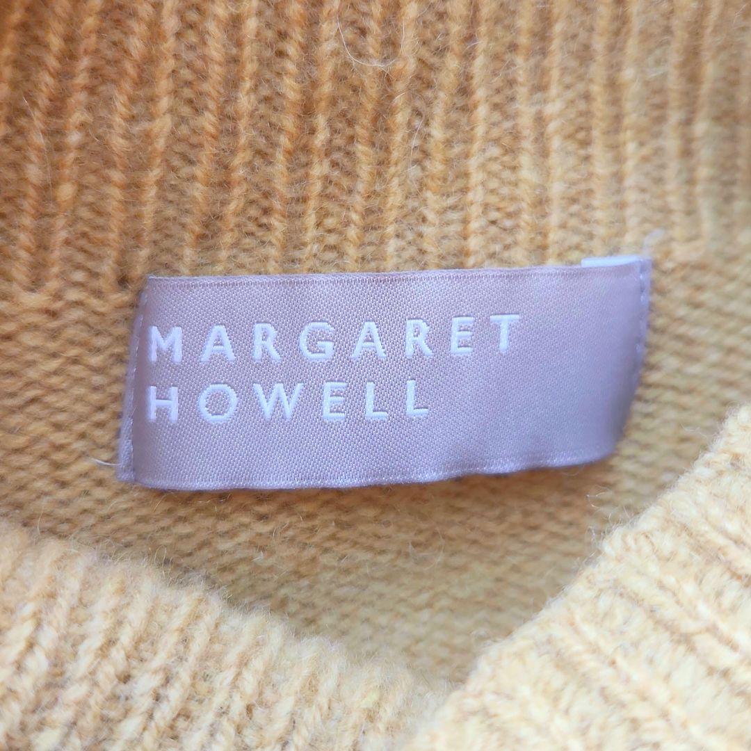 マーガレットハウエル 20AW ウール カシミヤ タートル ネック ニット Ⅱ