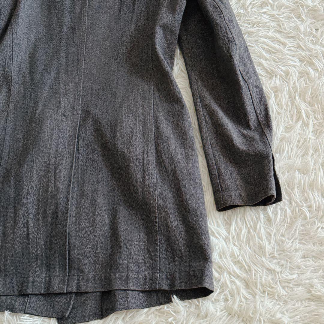 Y’s ワイズ ロングコートジャケット 羽織り 2サイズ グレー ユニセックス