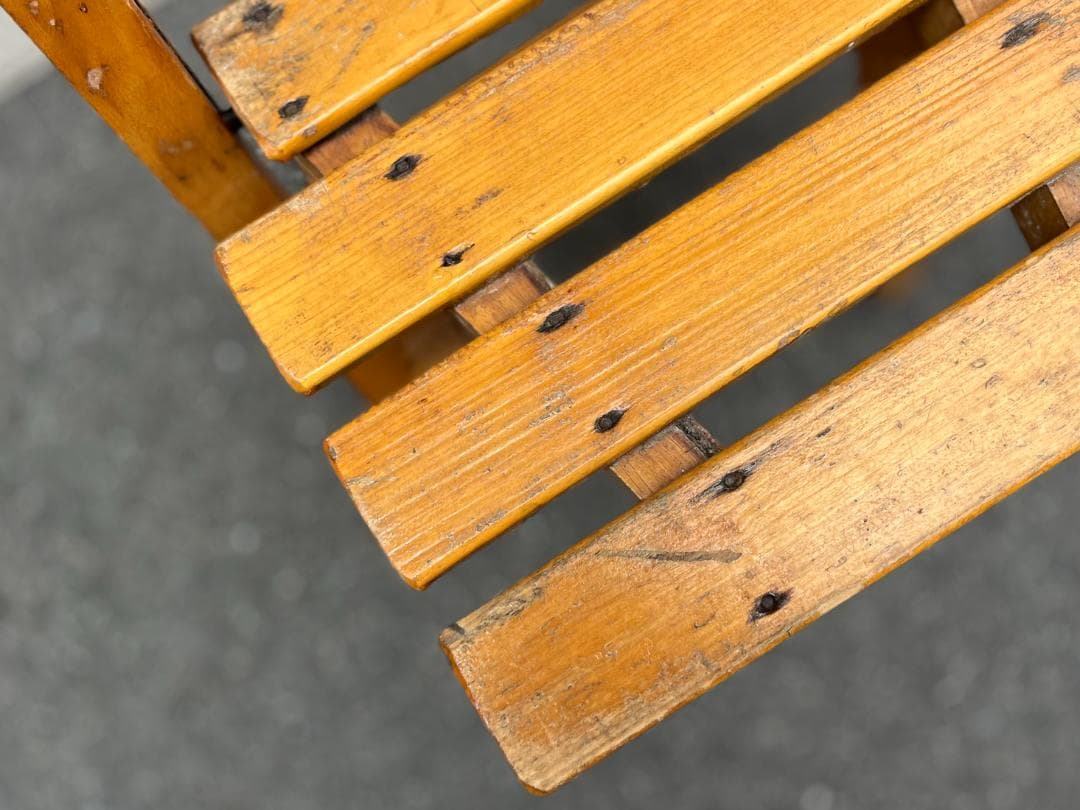 フランスヴィンテージ☆フォールディングチェア／ヴィンテージチェア／アウトドア