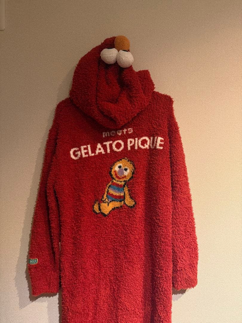 ジェラートピケ　エルモ　セサミストリート