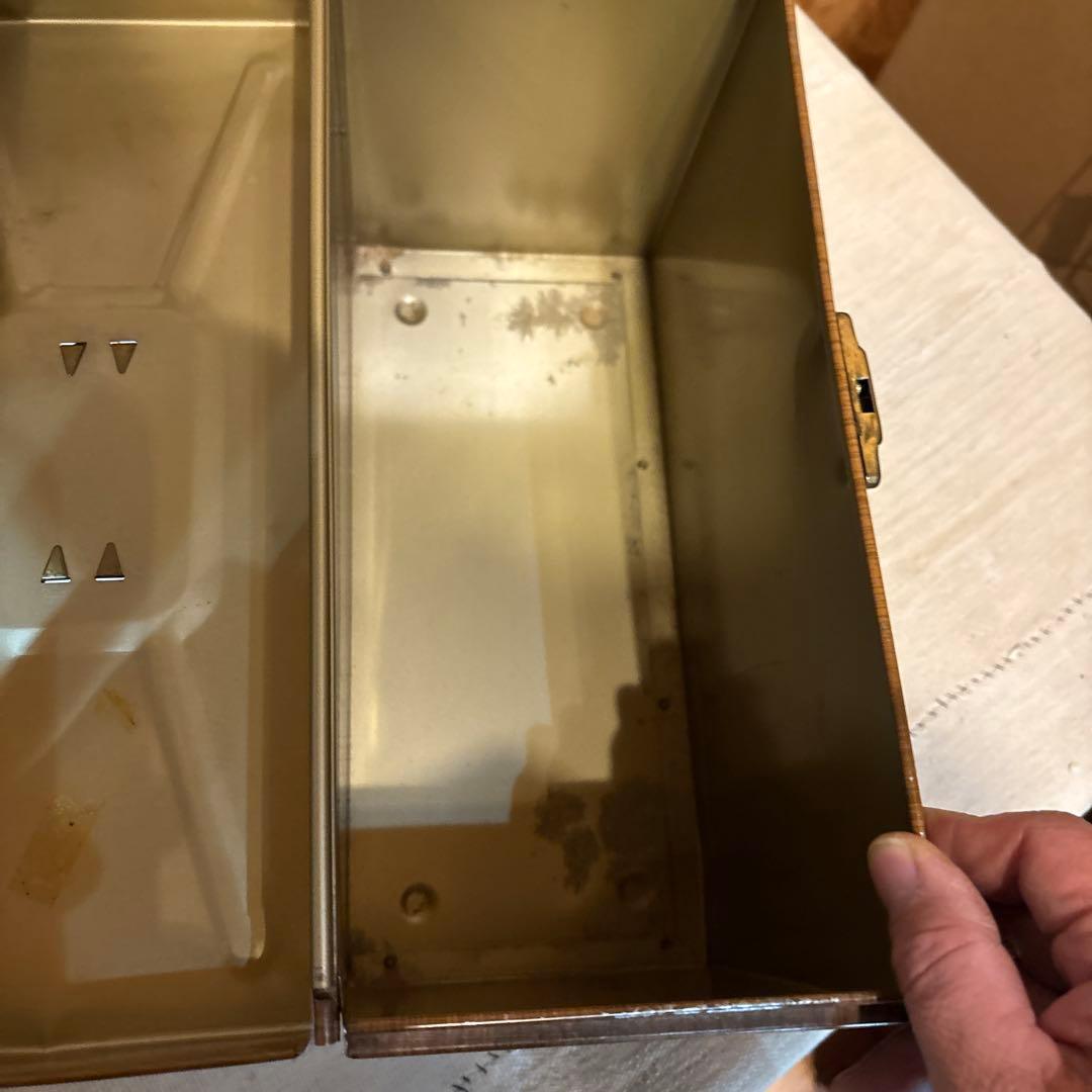 USA VINTAGE L FILEBOX 収納ケース鍵付き PORTA