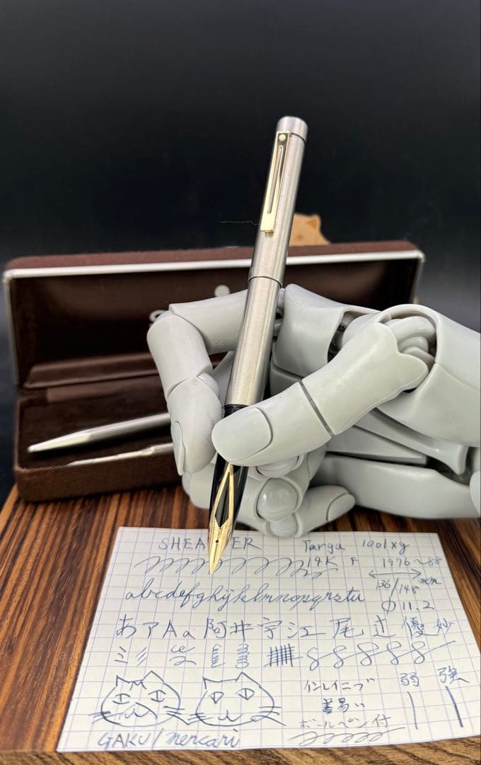 SHEAFFER 万年筆 タルガ 1001xg ボールペンセット