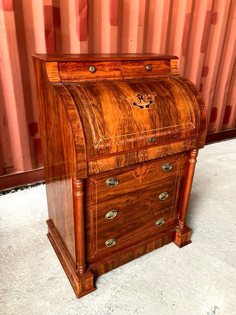 ヴィンテージ　ロールトップライティングビューロー