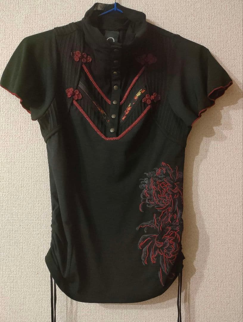 COZE ONESTE 黒 刺繍 半袖