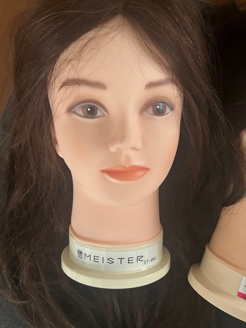 美容師国家試験 ワインディングセット カットウィッグ