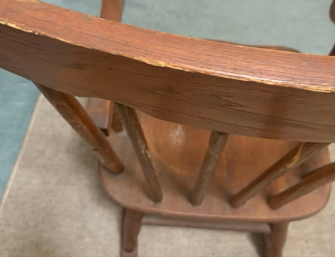 木製 椅子　ロッキングチェア　アメリカにて購入