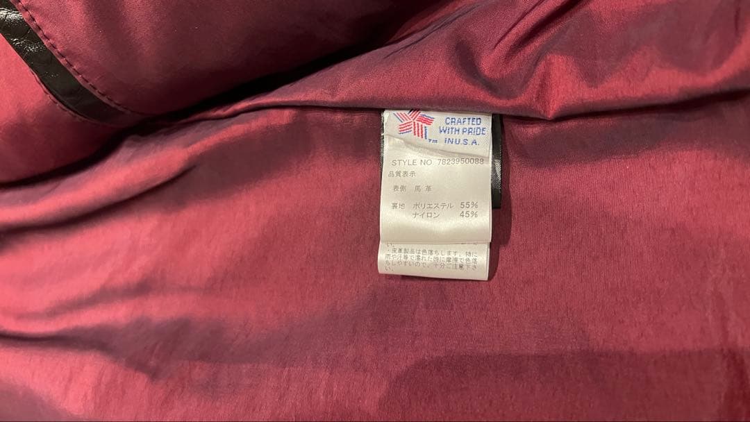 schott 641xxh 34 ホースハイド レザーシングルライダース