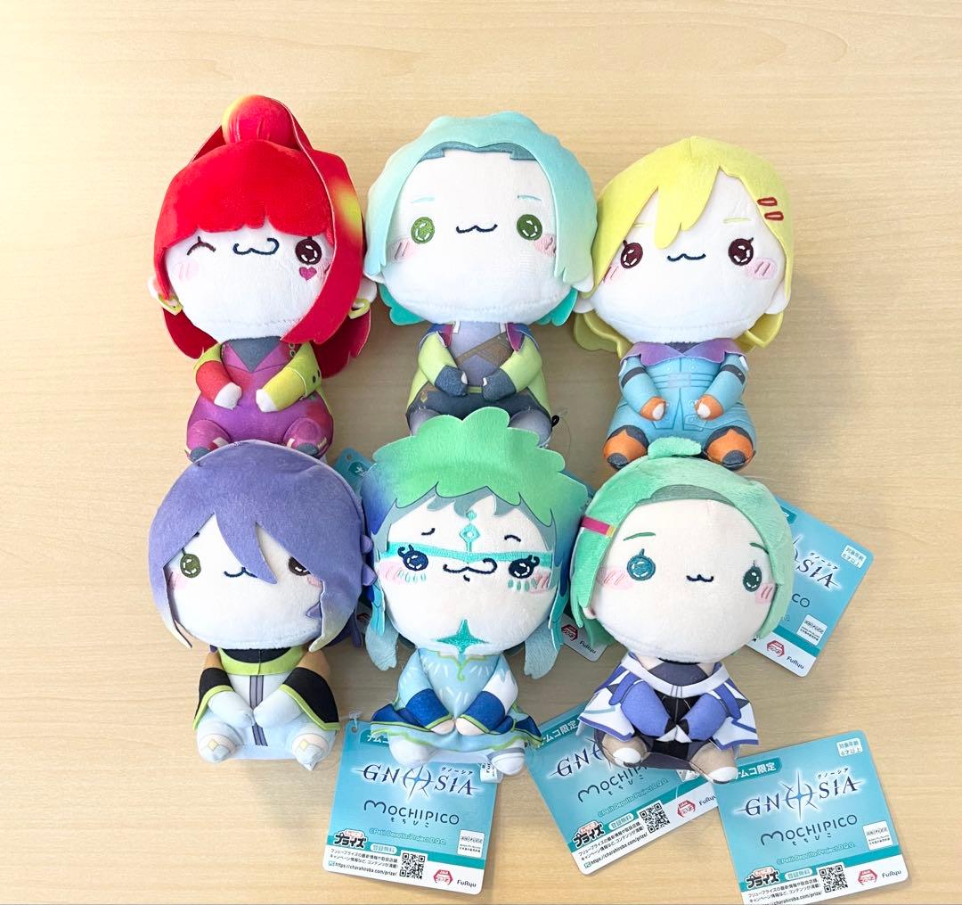 グノーシア もちぴこ ぬいぐるみ マスコット 6種コンプセット