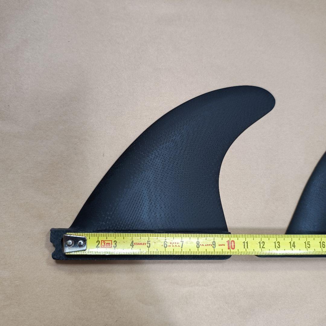 フューチャーフィン対応　BLACK　ＶＯＬＡＮカラー クワッドフィン