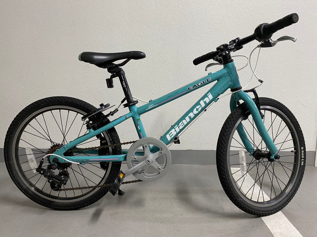 ふたりのりかえるBianchi Eagle 20インチ 子供用自転車