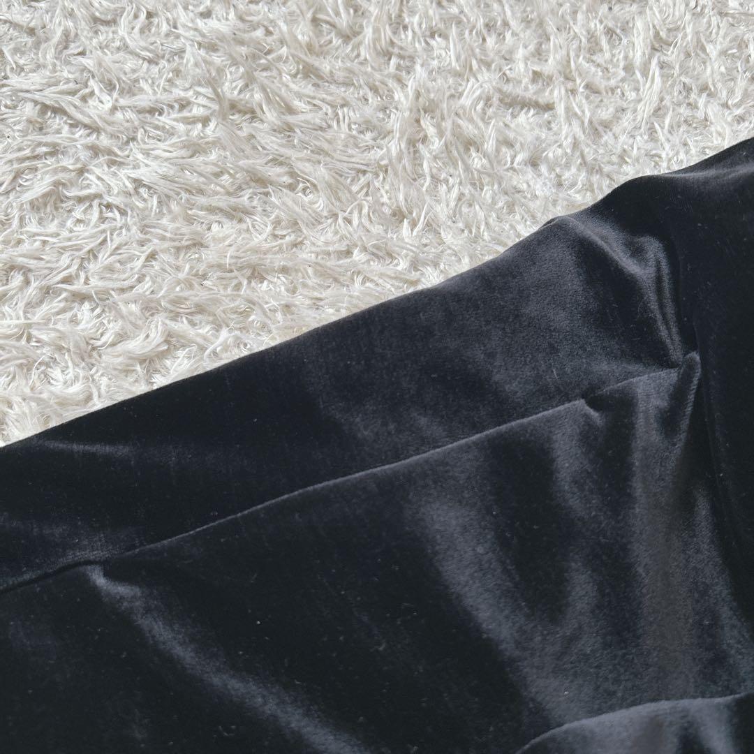 美品　SACRA サクラ トリアセテートベロア サロペット オールインワン