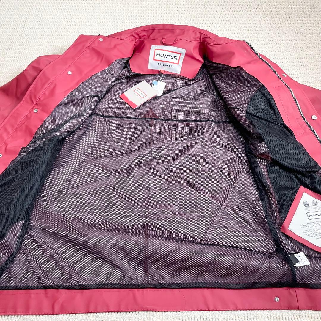 未使用❤️ハンター レインコート ボルドー メンズLL