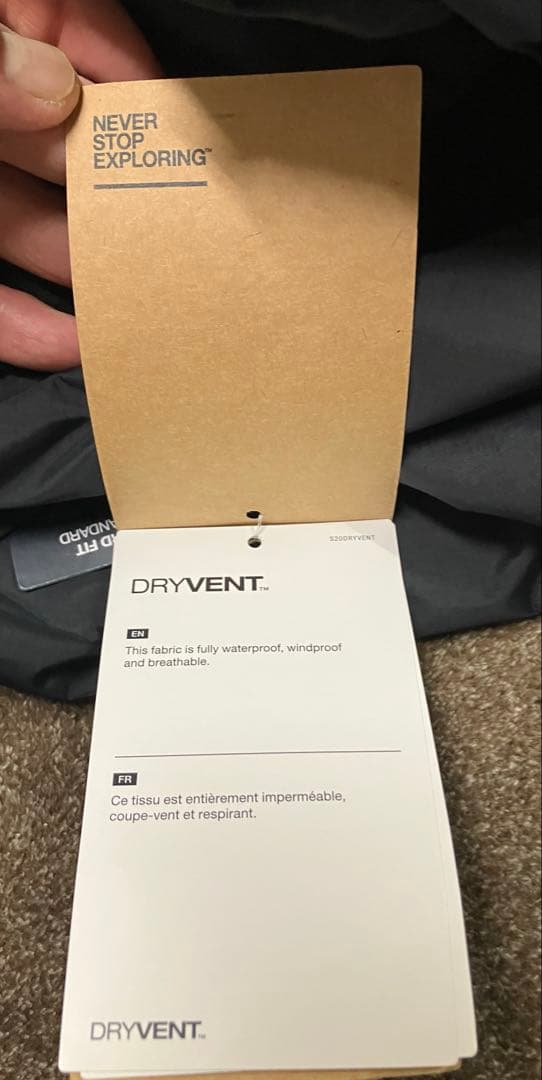 ザノースフェイスAntoraJacket NF0A84K1 黒ウィンドブレーカー