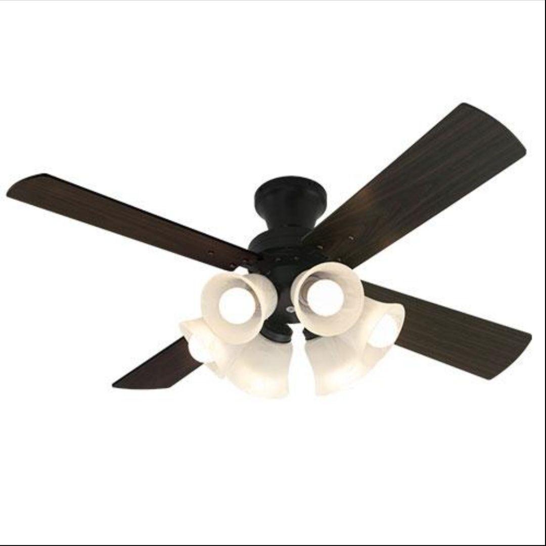 【新品未使用】ぼん家具　シーリングライト　6灯　シーリングファン　照明