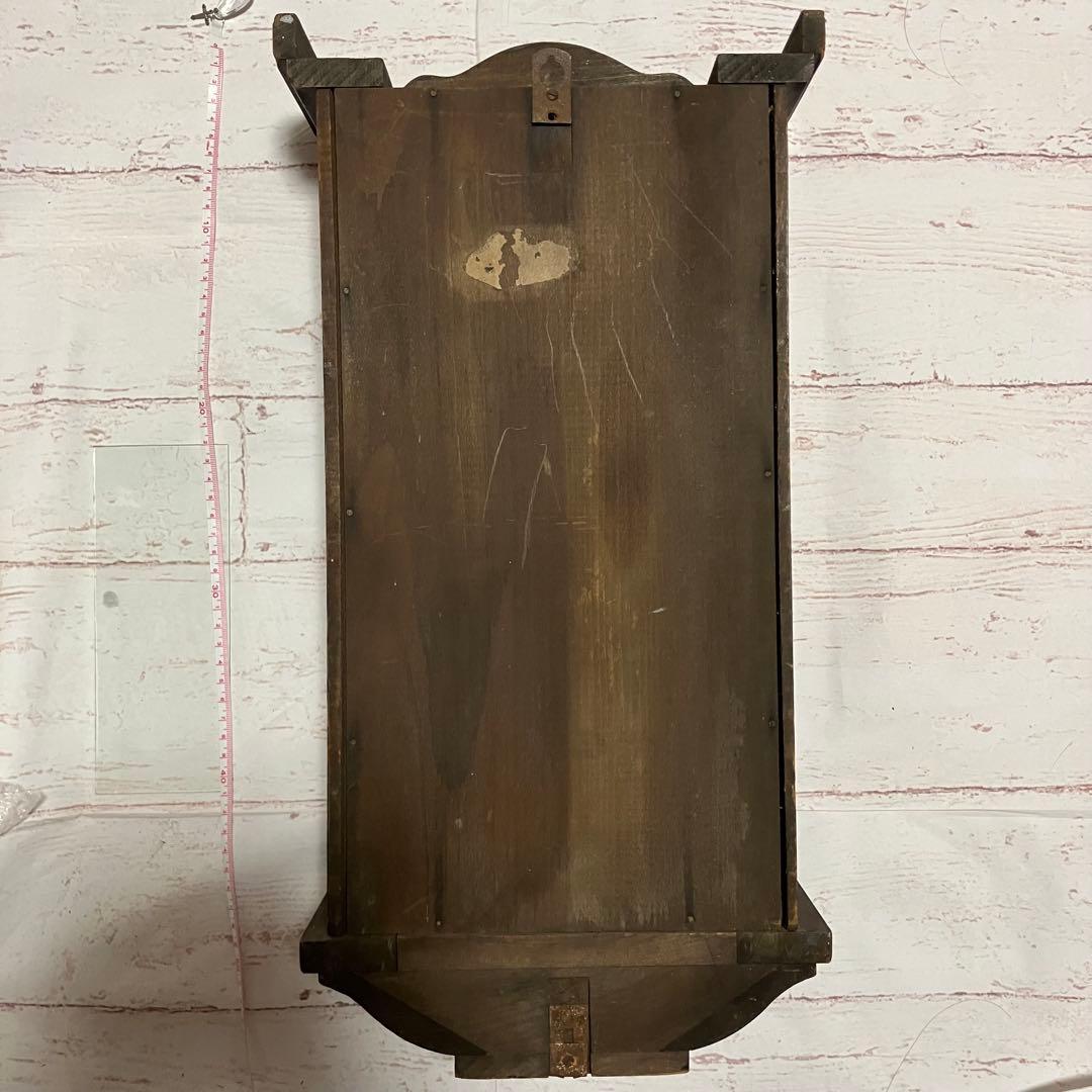 掛け時計　柱時計　ウォールラック　昭和レトロ　アンティーク　古時計