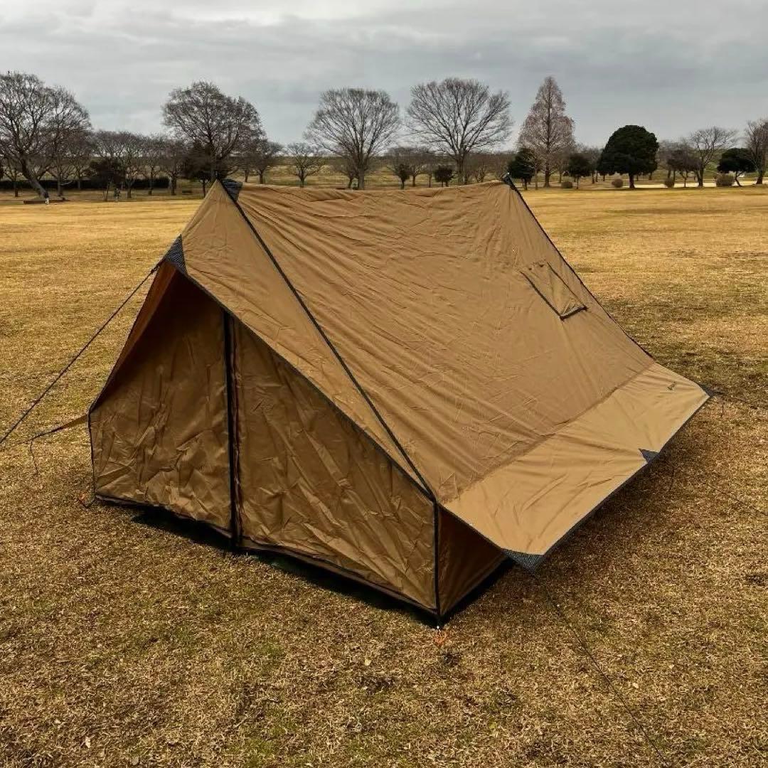 【試し張り1回】POMOLY CHALET 70 Pro | ロッジ型テント