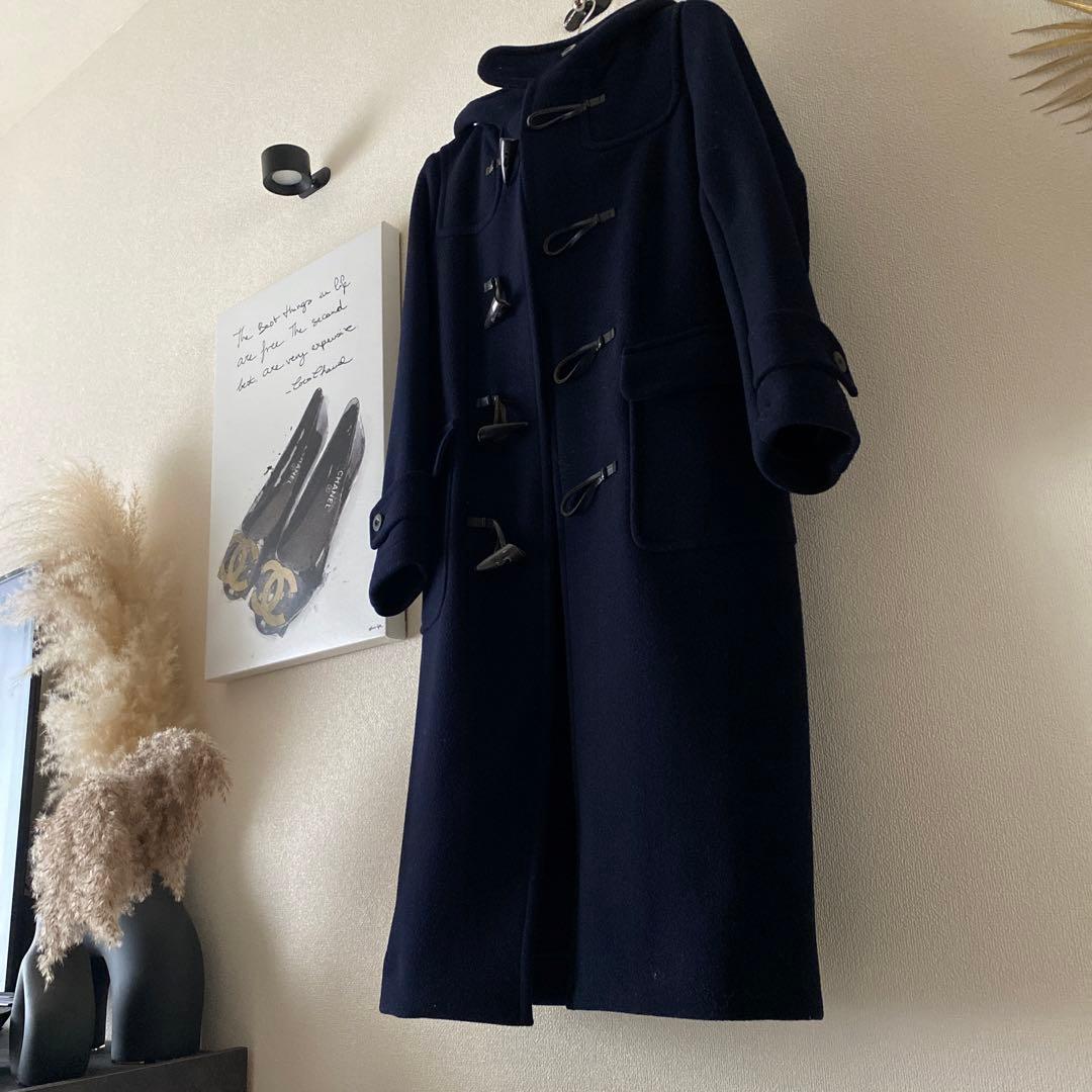 ♡マカフィー♡ロングウールダッフルコート ネイビー サイズ36
