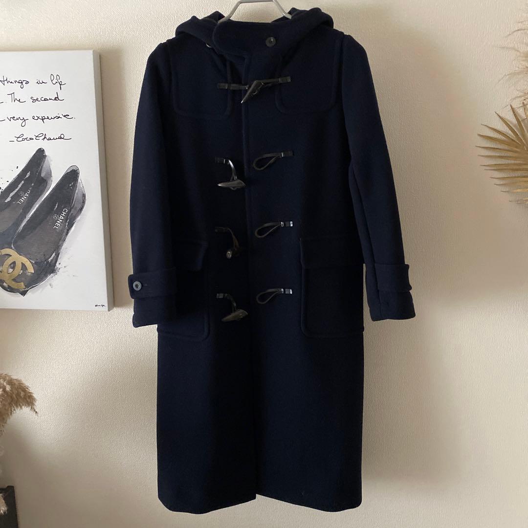 ♡マカフィー♡ロングウールダッフルコート ネイビー サイズ36