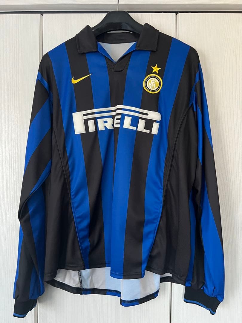 ロベルトバッジョ　セリエA インテル長袖ユニフォーム