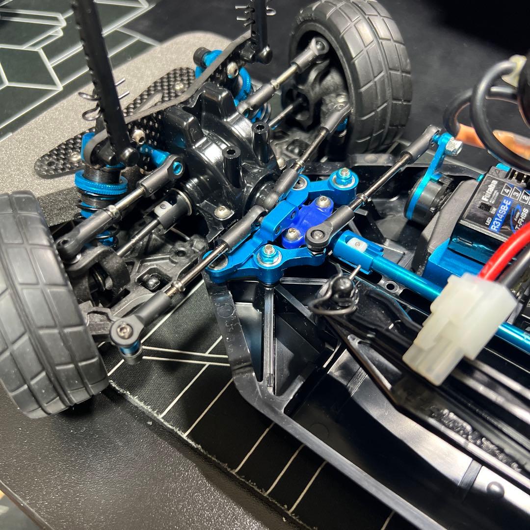 タミヤ tt-02 SRX仕様AUTECH Zボディ付き