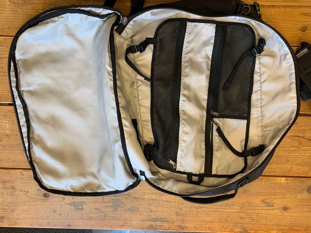 廃盤 レア patagonia パタゴニア MLC 3wayリュック 黒 45L