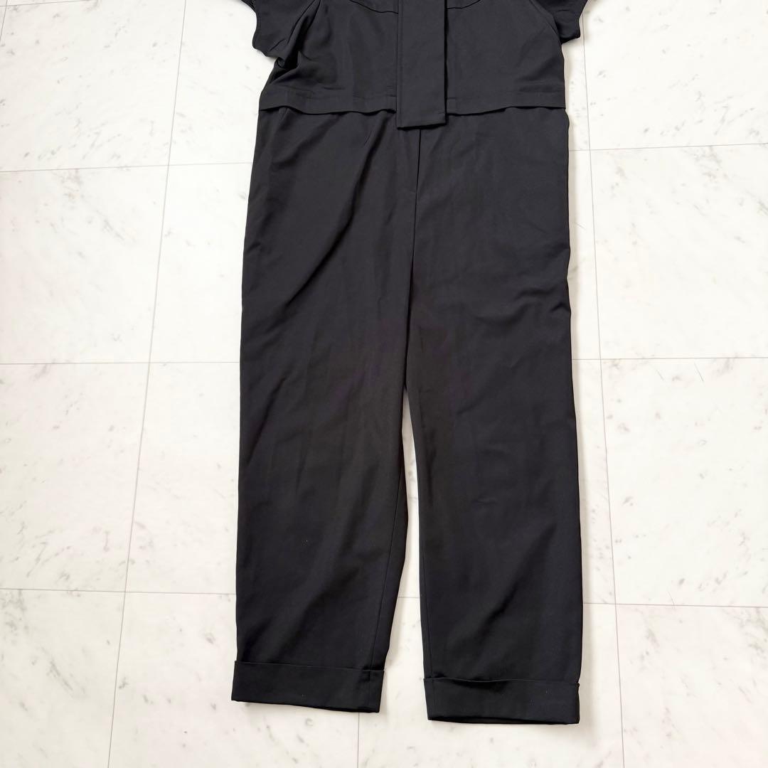 人気❤️マチャット machatt ボリュームスリーブオールインワン　ブラック