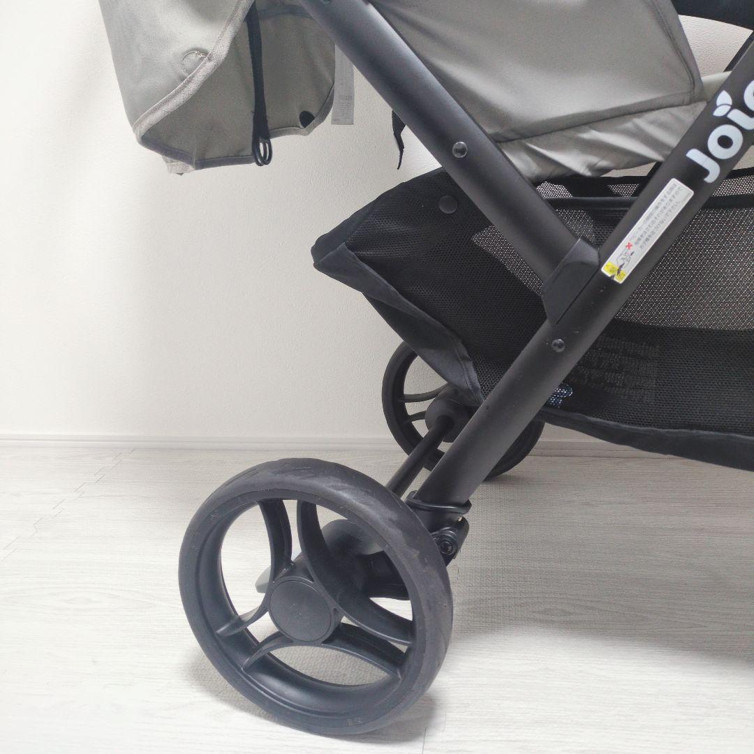 ✨️美品✨️Joie ジョイー 2人乗りベビーカー エヴァライトデュオ グレー