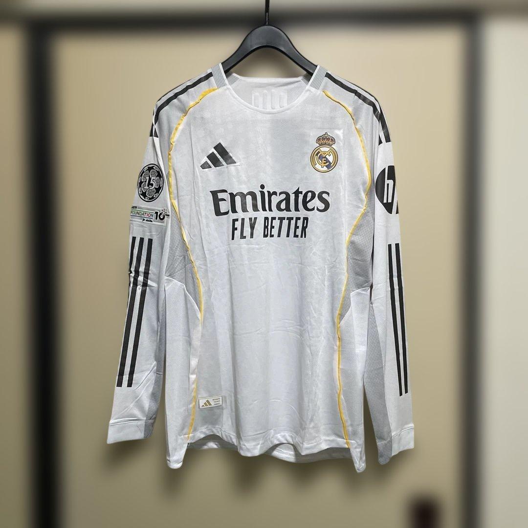 レアルマドリード 2025/26 ユニフォーム オーセンティック　ムバッペ