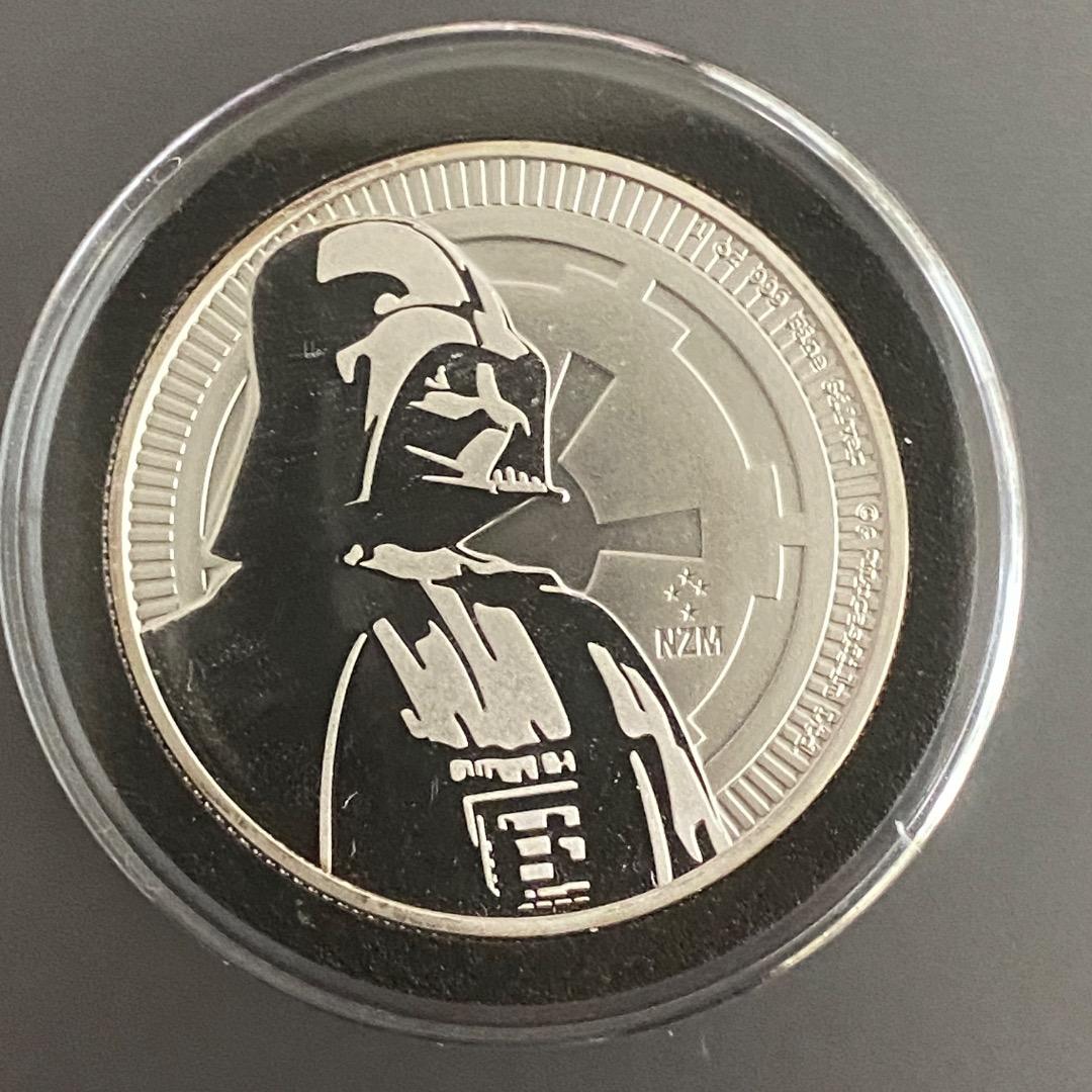 2017年 スターウォーズヴ ダース・ベイダー シルバー 銀貨 1オンス