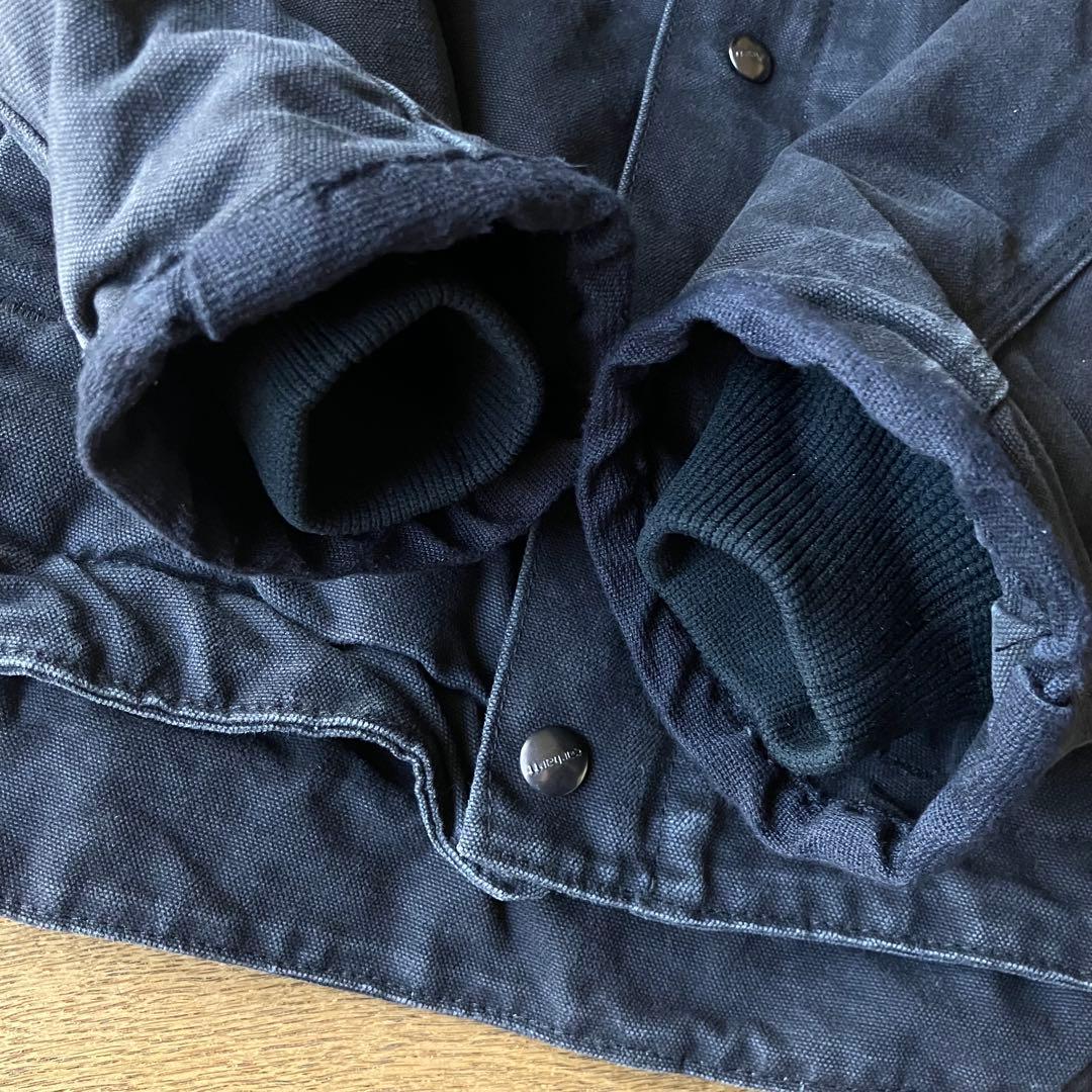 美品！Carhartt バートレットジャケット ブラック コート J284