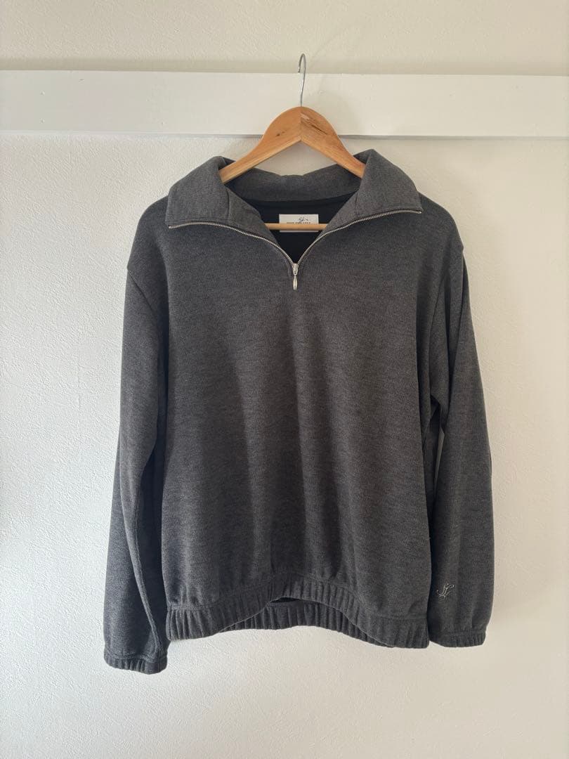 【EDIT.FOR.LULU】half zip sweat