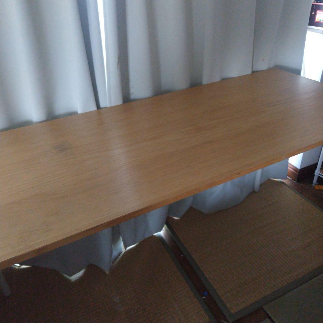 無印良品　オーク材天板　システムデスク　幅150cm