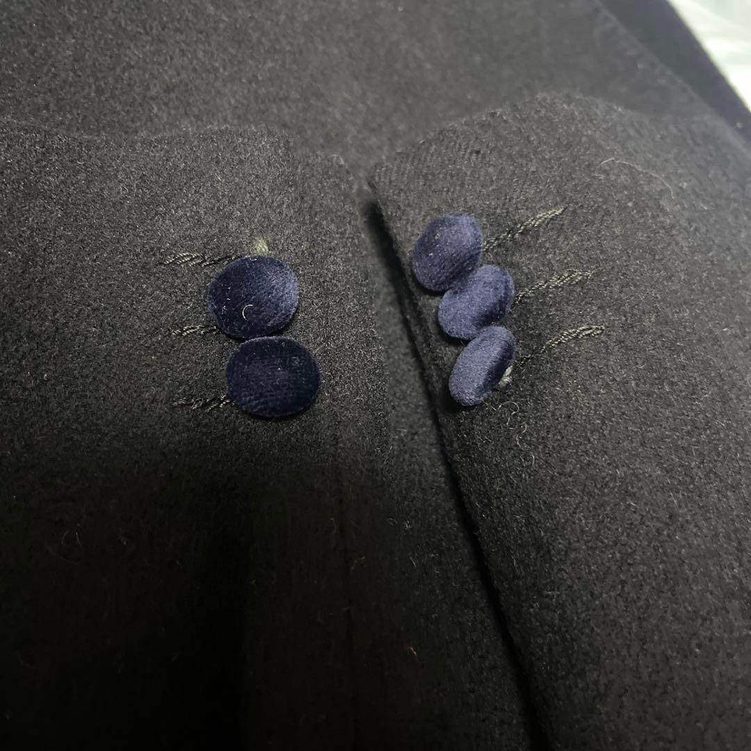 極上✨カシミヤ100%アクアスキュータムチェスターコート 113cm 超ロング丈