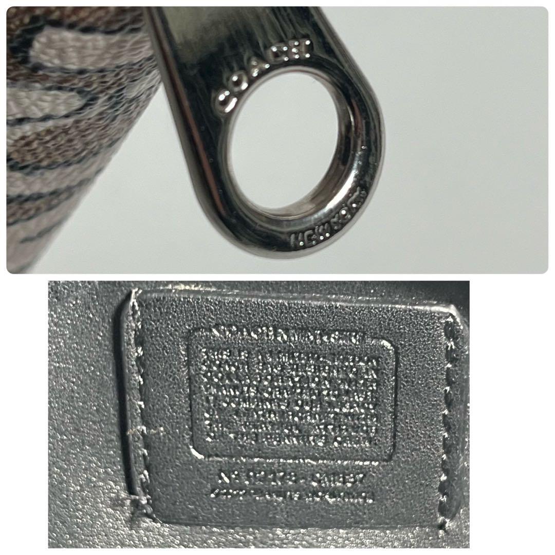 【未使用に近い✨】コーチ 長財布 Mint ＆ Serf コラボ シグネチャー