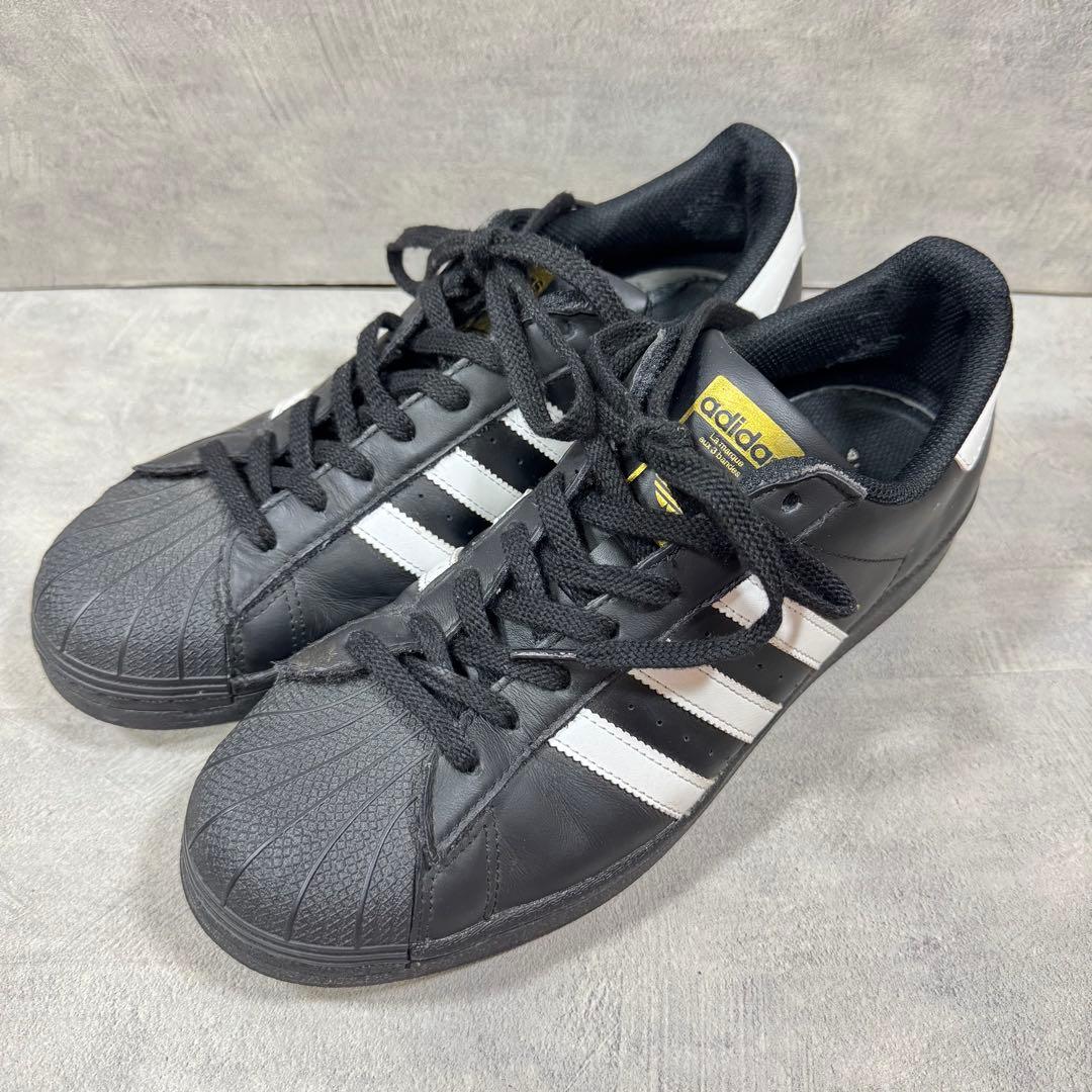 美品✨adidas アディダス スーパースター ブラック EG4959 28
