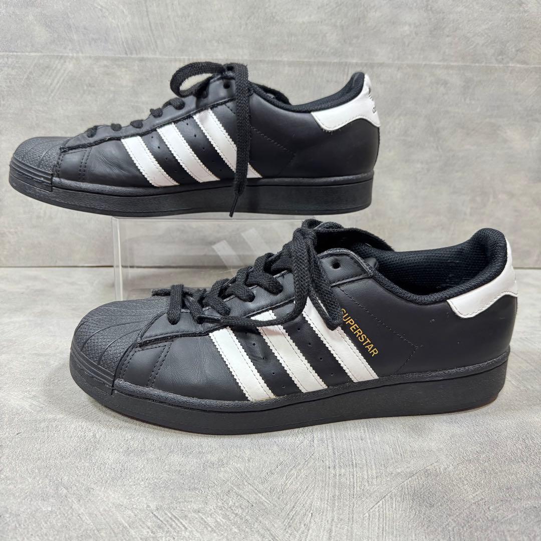 美品✨adidas アディダス スーパースター ブラック EG4959 28