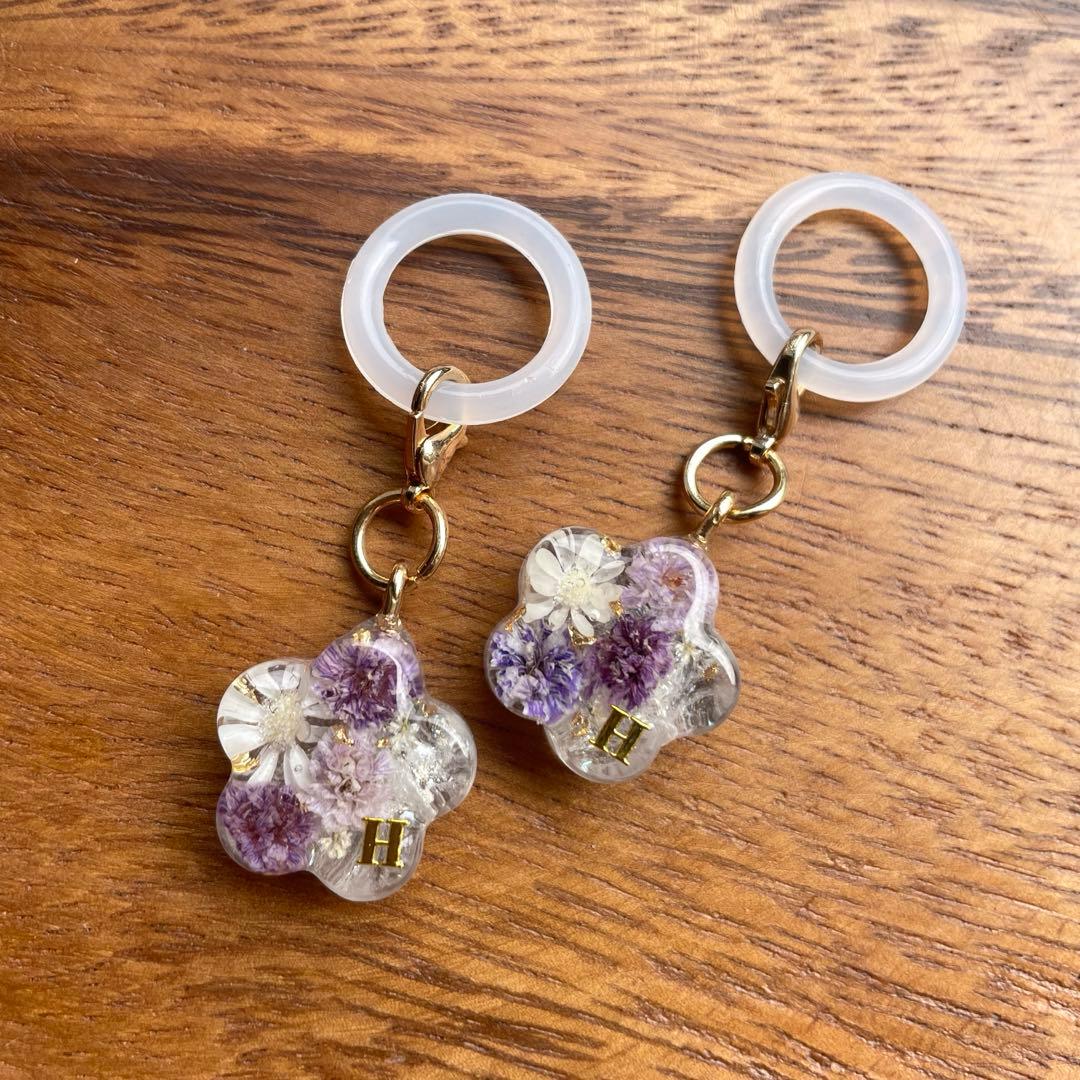 お花のアンブレラマーカー　チャーム