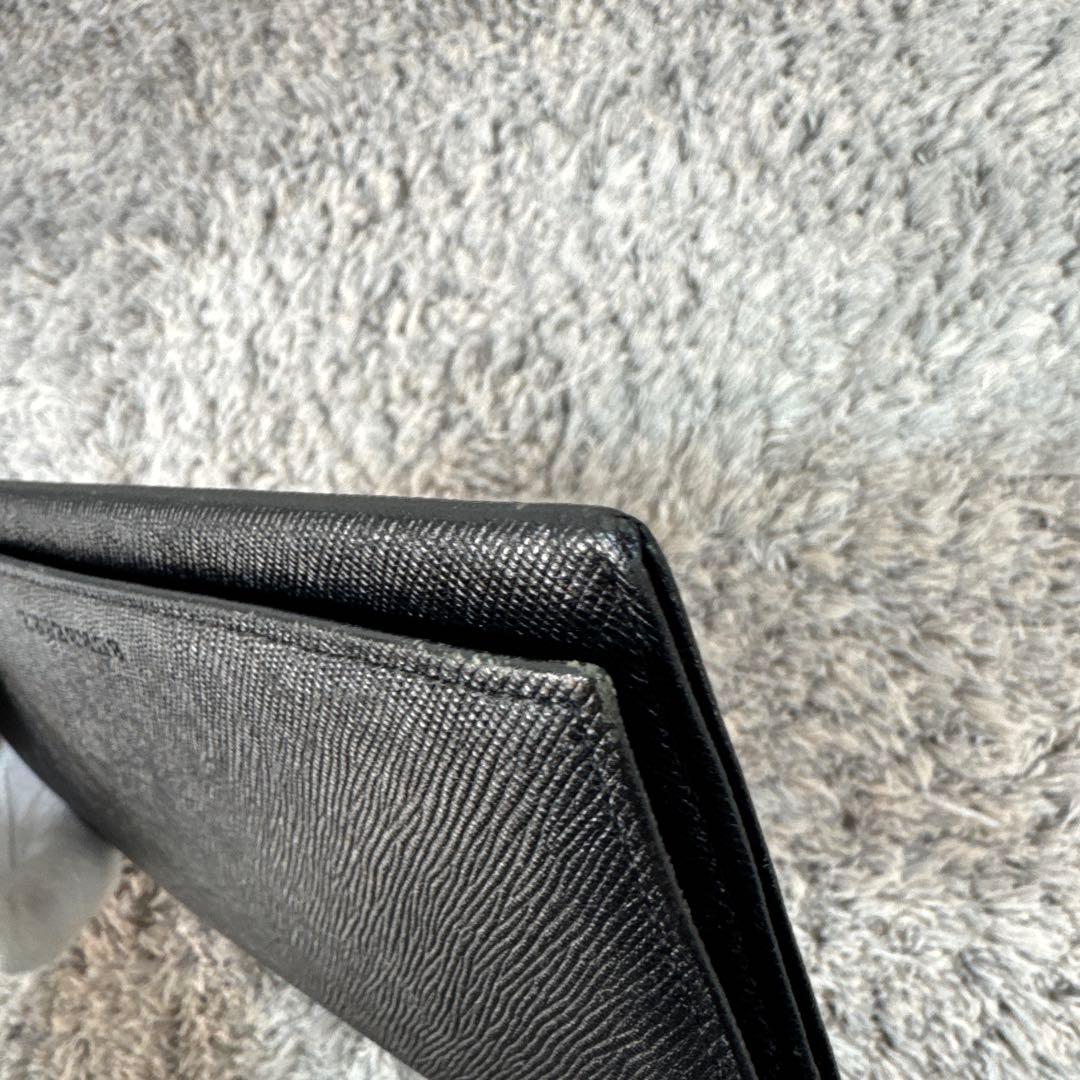 BURBERRY バーバリー 長財布 レザー ブラック 内ノバチェック