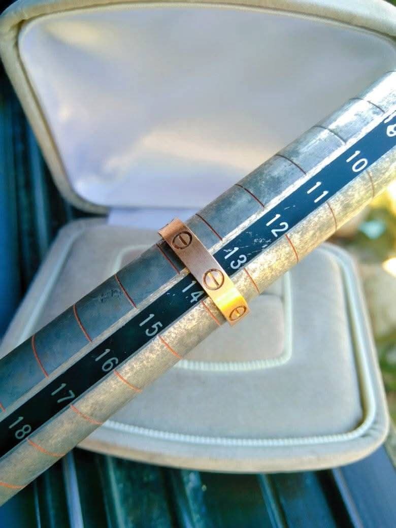 Cartier 18Kゴールド リング サイズ55