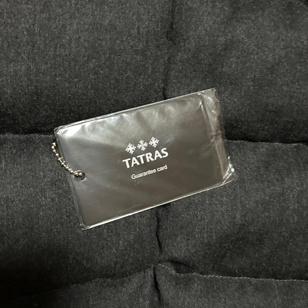 【美品・証明あり】タトラス ノーブル別注 ウールショールカラー　ダウンコート