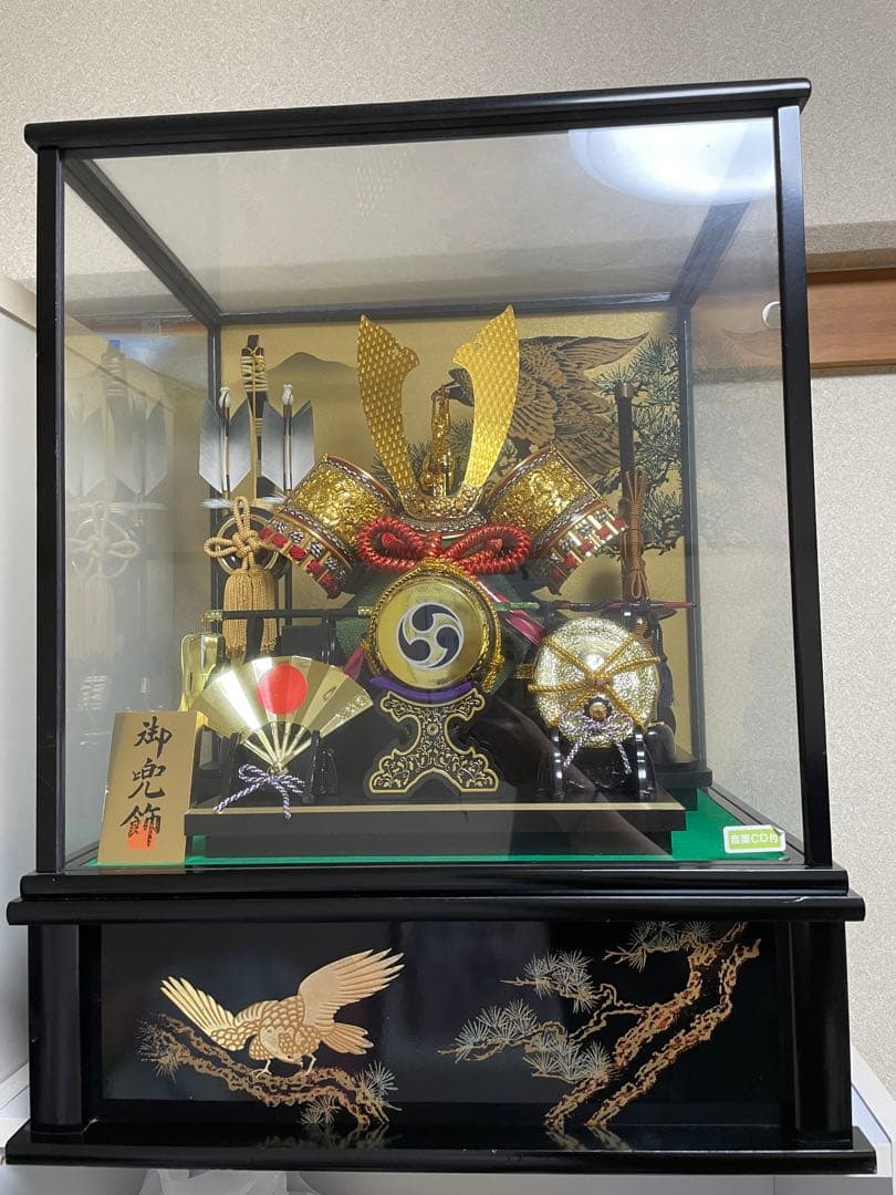 【美品】五月人形 兜 こどもの日 端午の節句 かぶと